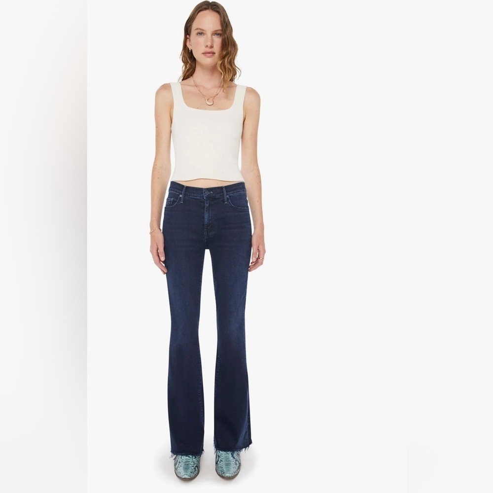 MOTHER The Weekender Fray Size 32 NWT